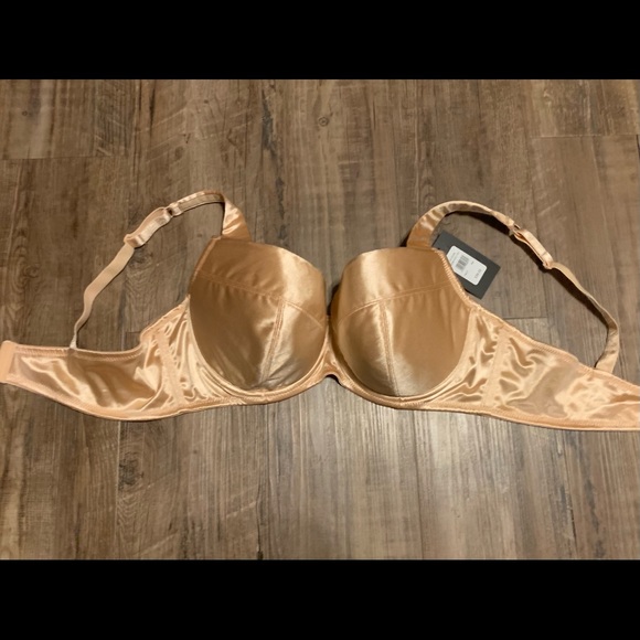 NWT Frederick’s of Hollywood Va Va Voom Satin Full Figure Bra.  Size 40 C - Picture 2 of 7